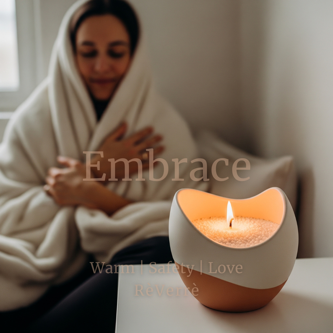 Embrace candle pearl scent mood